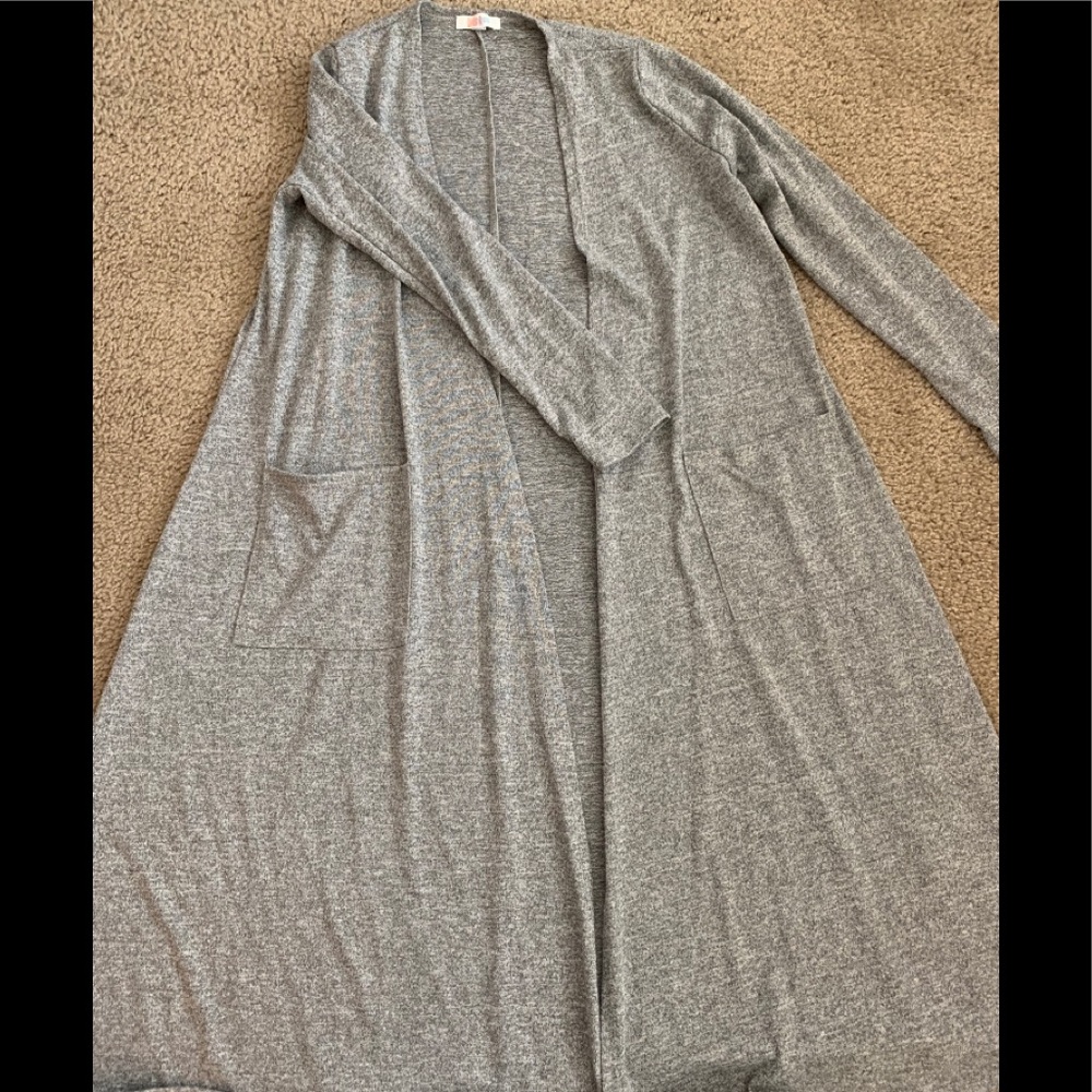 BOGO Small Lularoe Heathered gray Sarah cardigan